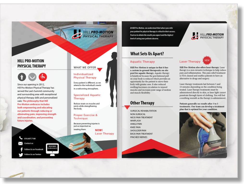 physical therapist flyer