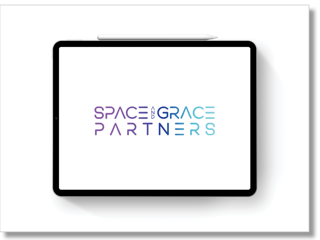 Space and Grace Partners Logo Mockup